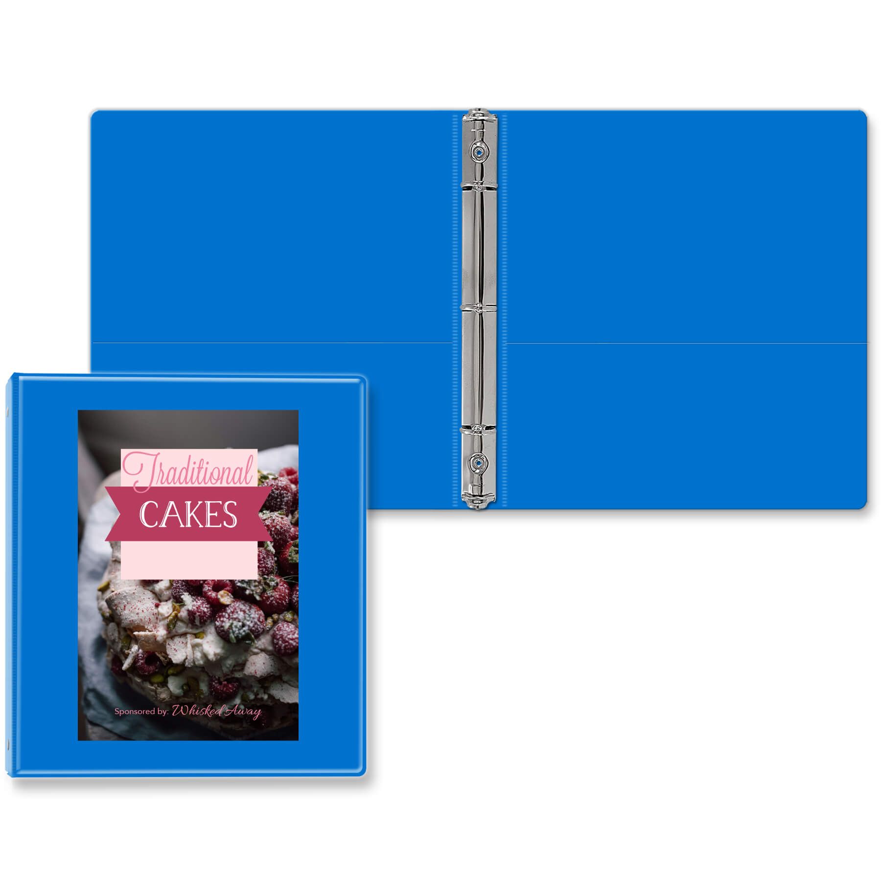 Bright Blue Imprinted